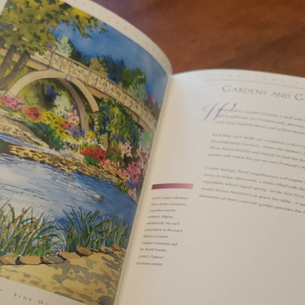 2 West Coast Cookbooks - Portland's Palate & A Taste of Oregon